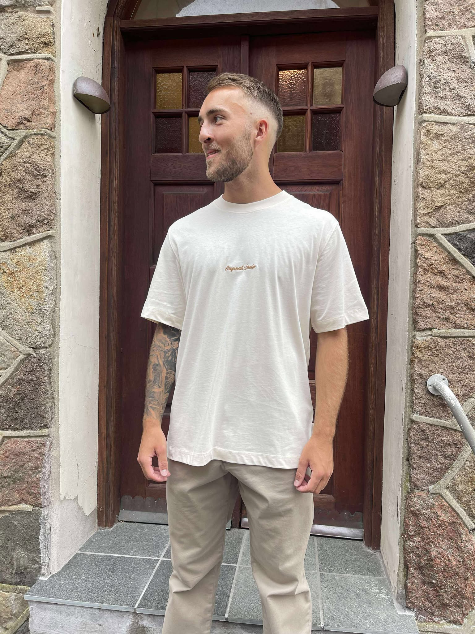 JORNORREBRO T-Shirt - Antique White